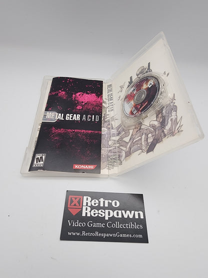 Metal Gear Acid - PSP (Complete)