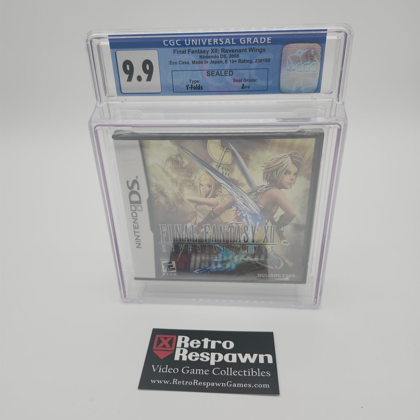 Final Fantasy XII Revenant Wings - Nintendo DS (Graded CGC 9.9)