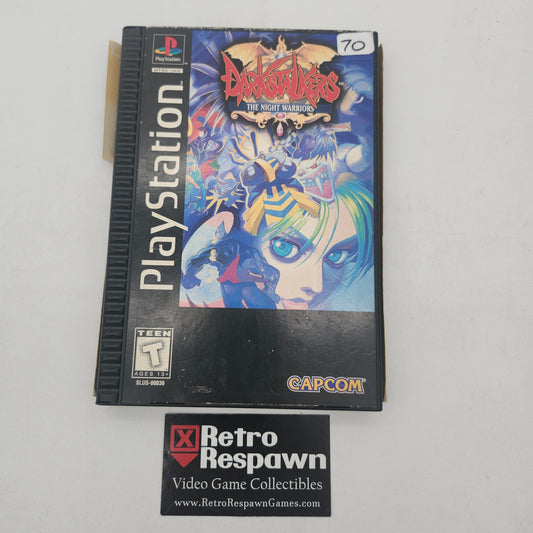 Darkstalkers The Night Warriors - Playstation (Complete)