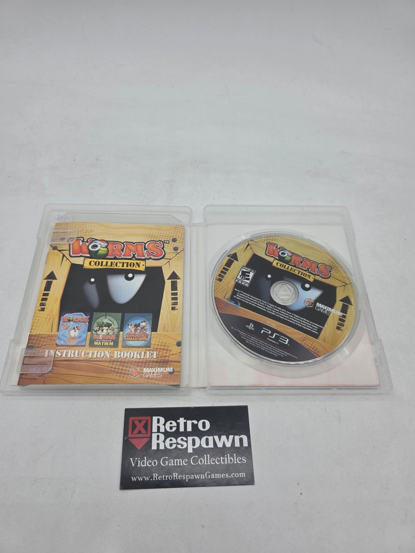 Worms Collection - Playstation 3 (Complete)