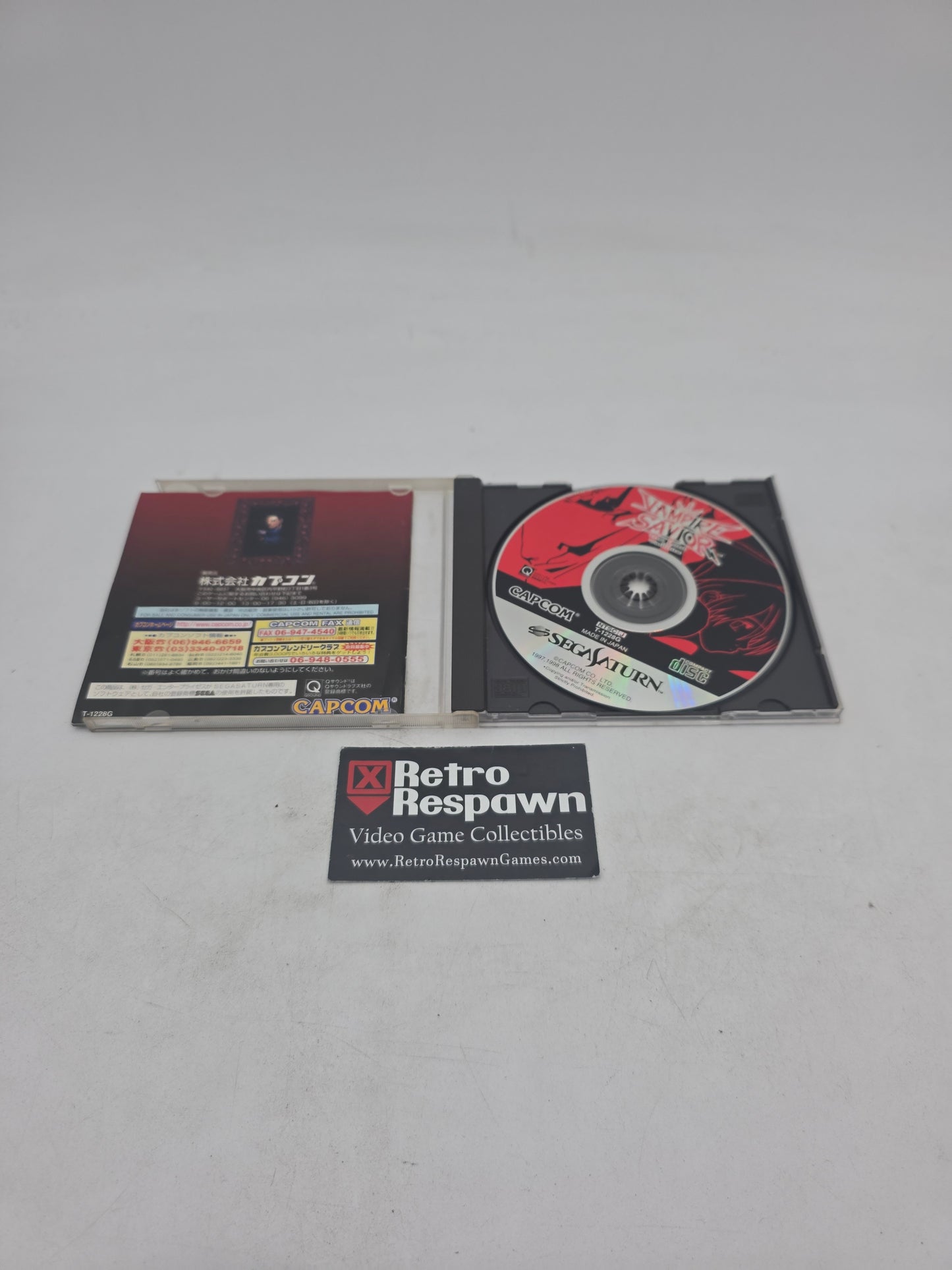 Vampire Savior - JP Sega Saturn (Complete)