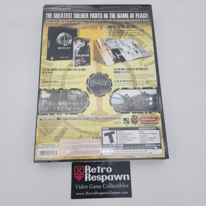 Signed Metal Gear Solid: Peace Walker [Limited Edition] - PSP (Complete)