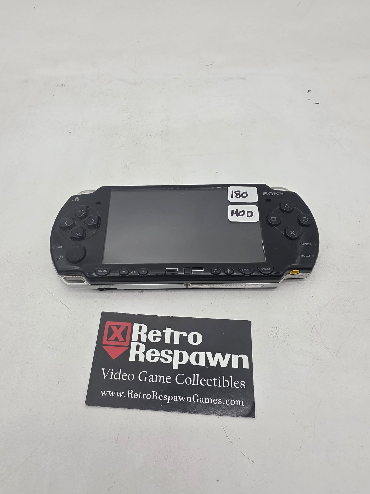 Modded Piano Black PSP 2000 - JP PSP (Console + Charger)