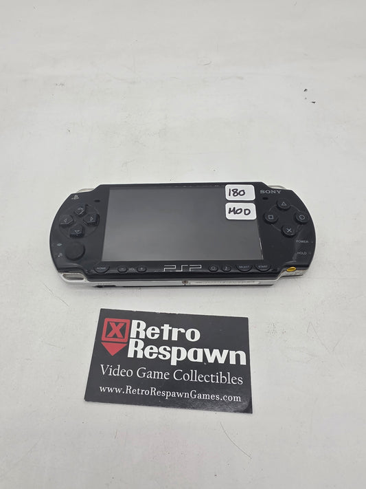 Modded Piano Black PSP 2000 - JP PSP (Console + Charger)