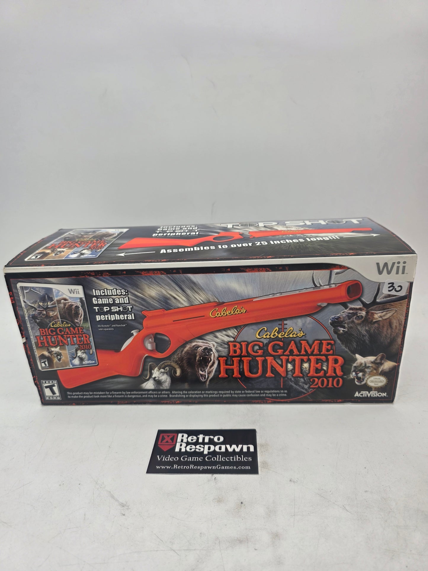 Cabela's Big Game Hunter 2010 Gun Bundle - Wii (Complete)