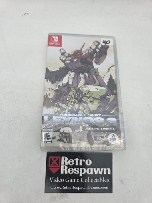 Assault Suit Leynos 2 Saturn  Tribute - Nintendo Switch (Sealed)