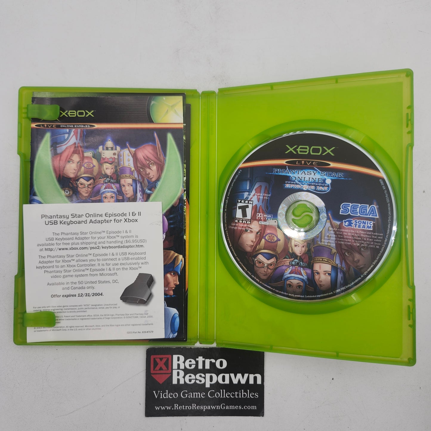 Phantasy Star Online Episode I & II - Xbox (Complete)