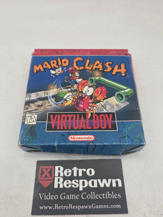 Mario Clash - Virtual Boy (Complete/No Tray)