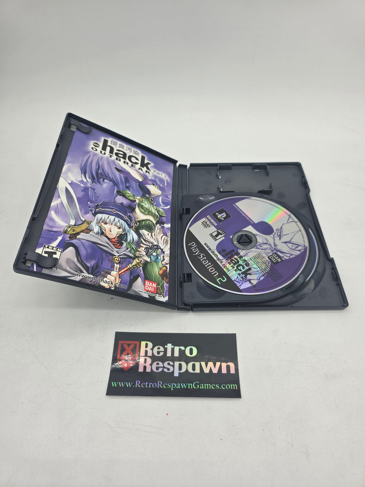 .hack Outbreak - Playstation 2 (Complete)
