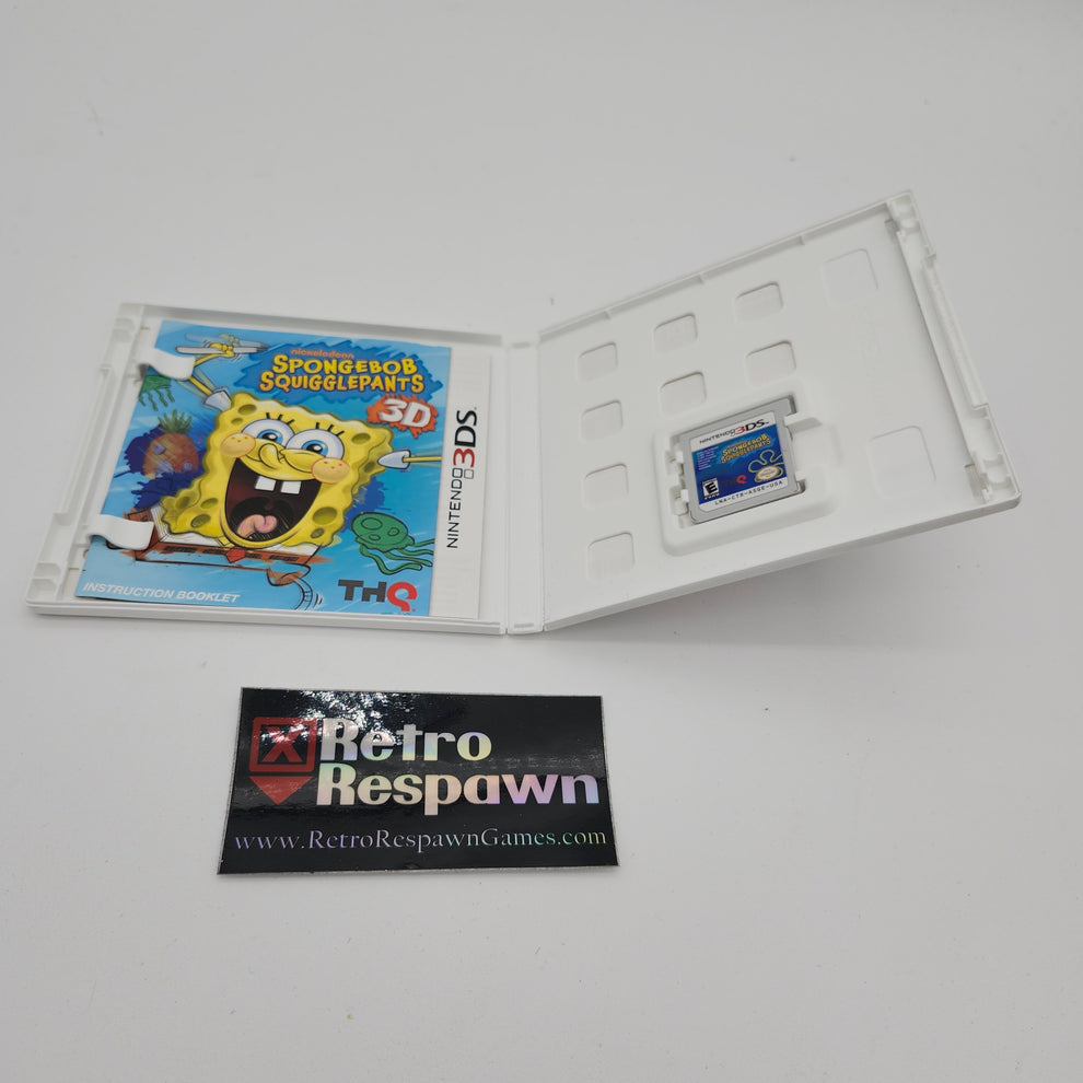 SpongeBob SquigglePants 3D Nintendo 3DS Retro Respawn