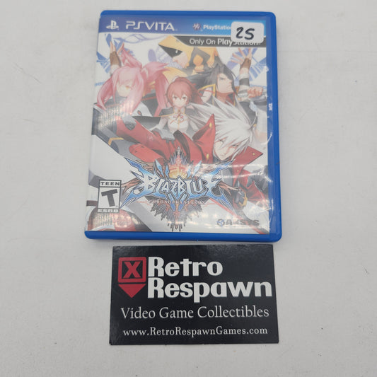 BlazBlue: Chrono Phantasma - Playstation Vita (Complete)
