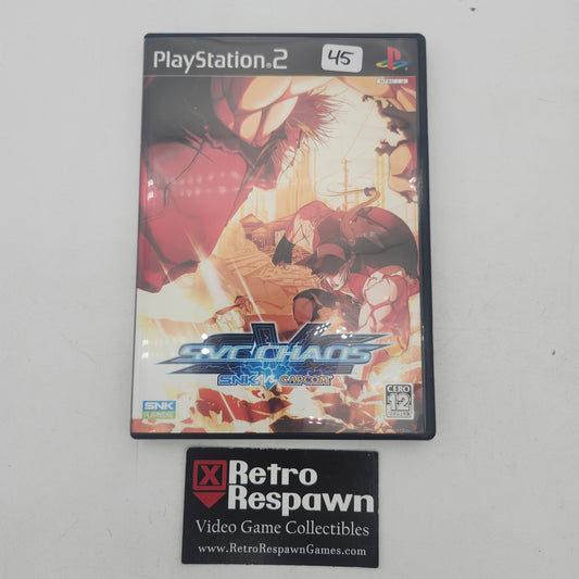 SVC Chaos - JP Playstation 2 (Complete)