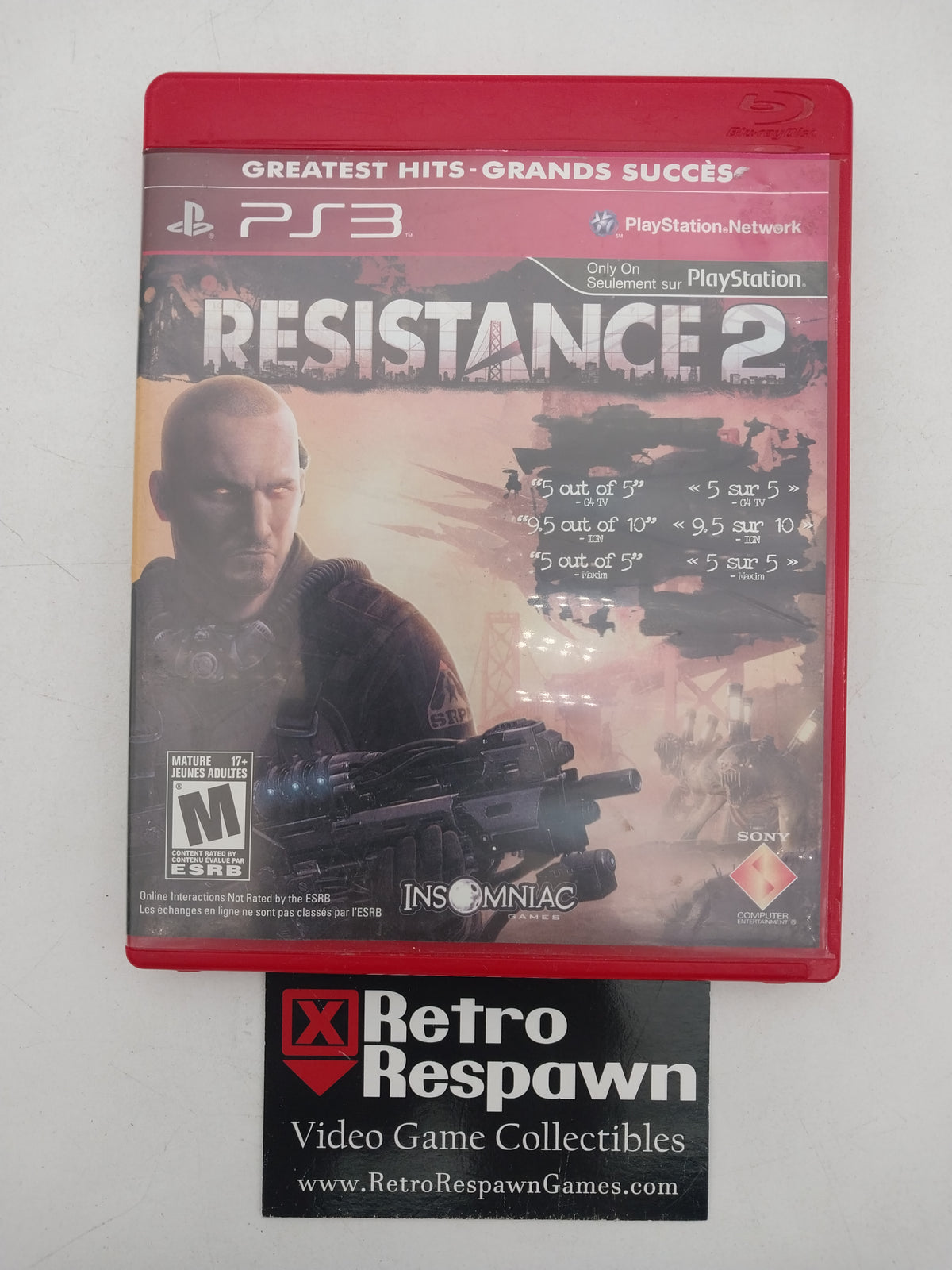 Resistance 2 [Greatest Hits] - Playstation 3 (Complete)