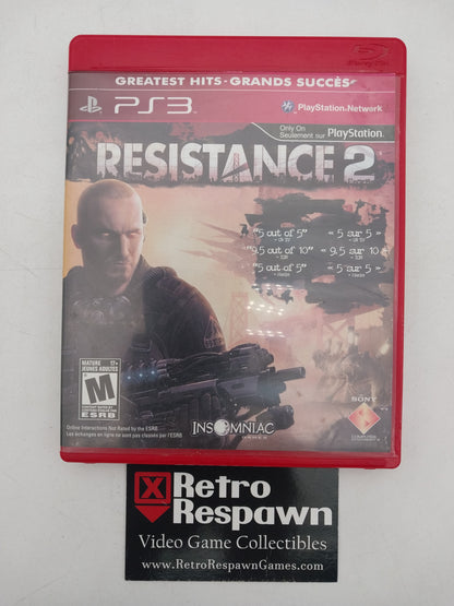 Resistance 2 [Greatest Hits] - Playstation 3 (Complete)