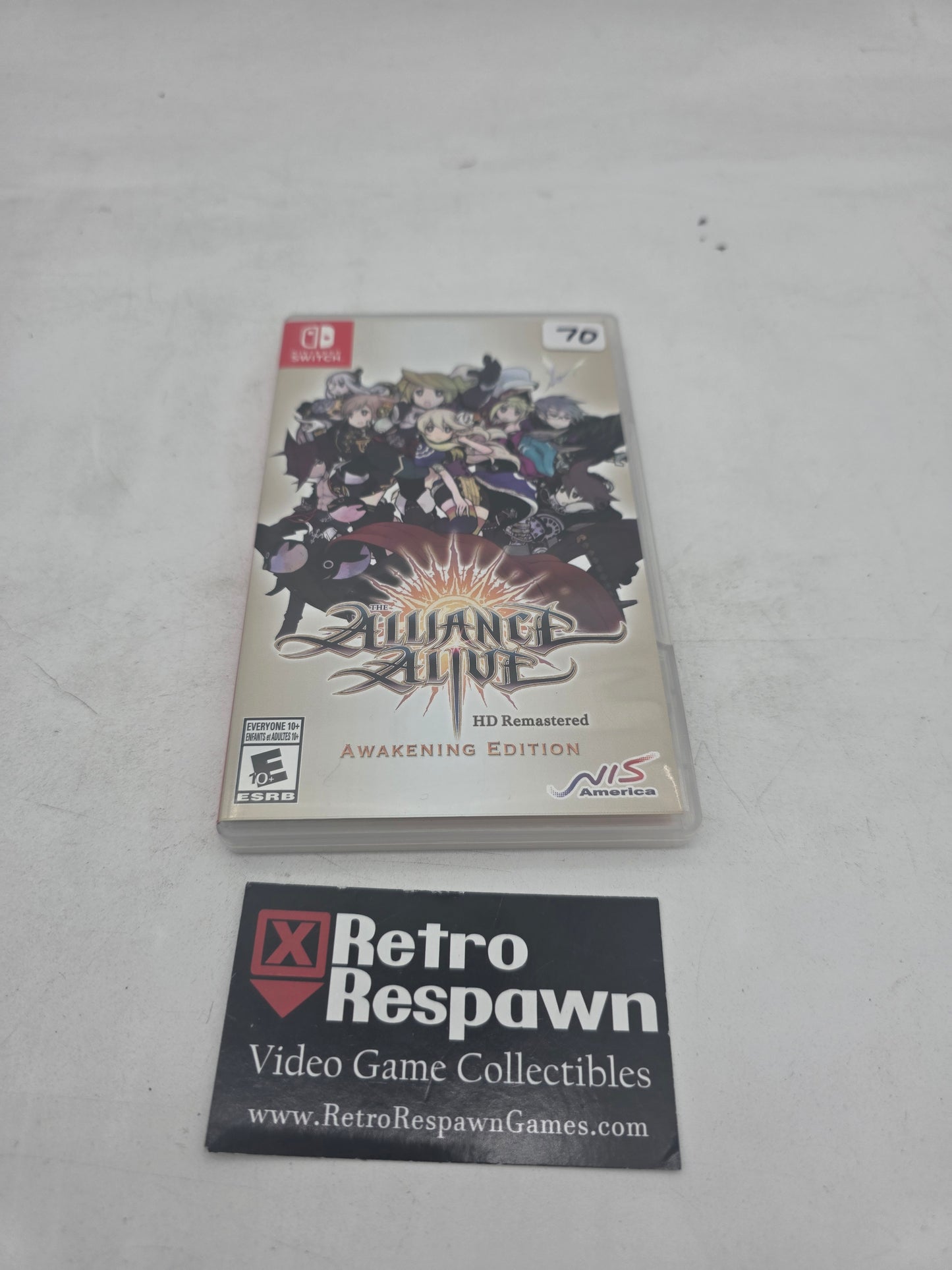 Alliance Alive HD Remastered - Nintendo Switch (Complete)
