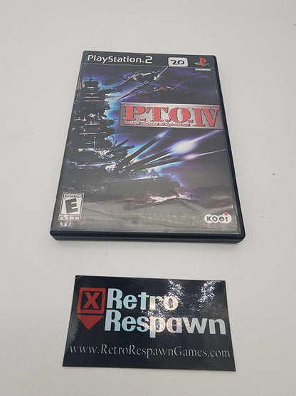 P.T.O. IV Pacific Theater of Operations - Playstation 2 (Complete)