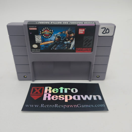 Power Rangers Zeo Battle Racers - Super Nintendo (Game Only)