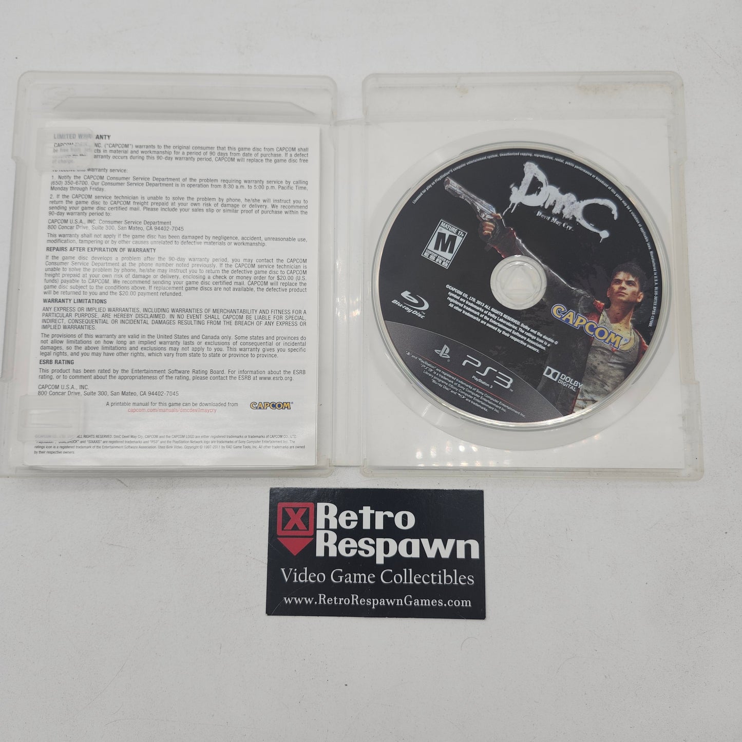 DMC: Devil May Cry - Playstation 3 (Complete)
