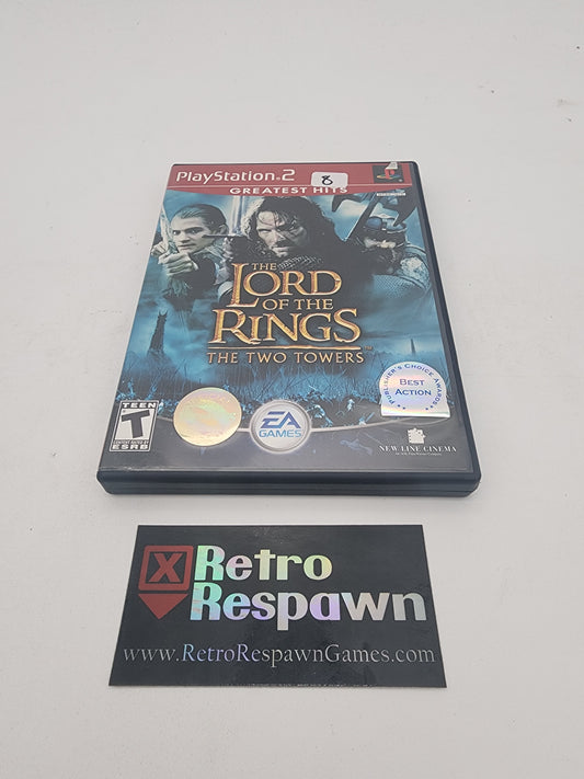 Lord of the Rings Two Towers [Greatest Hits] - Playstation 2 (Complete)