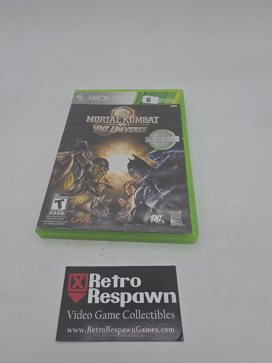 Mortal Kombat vs. DC Universe [Platinum Hits] - Xbox 360 (Complete)