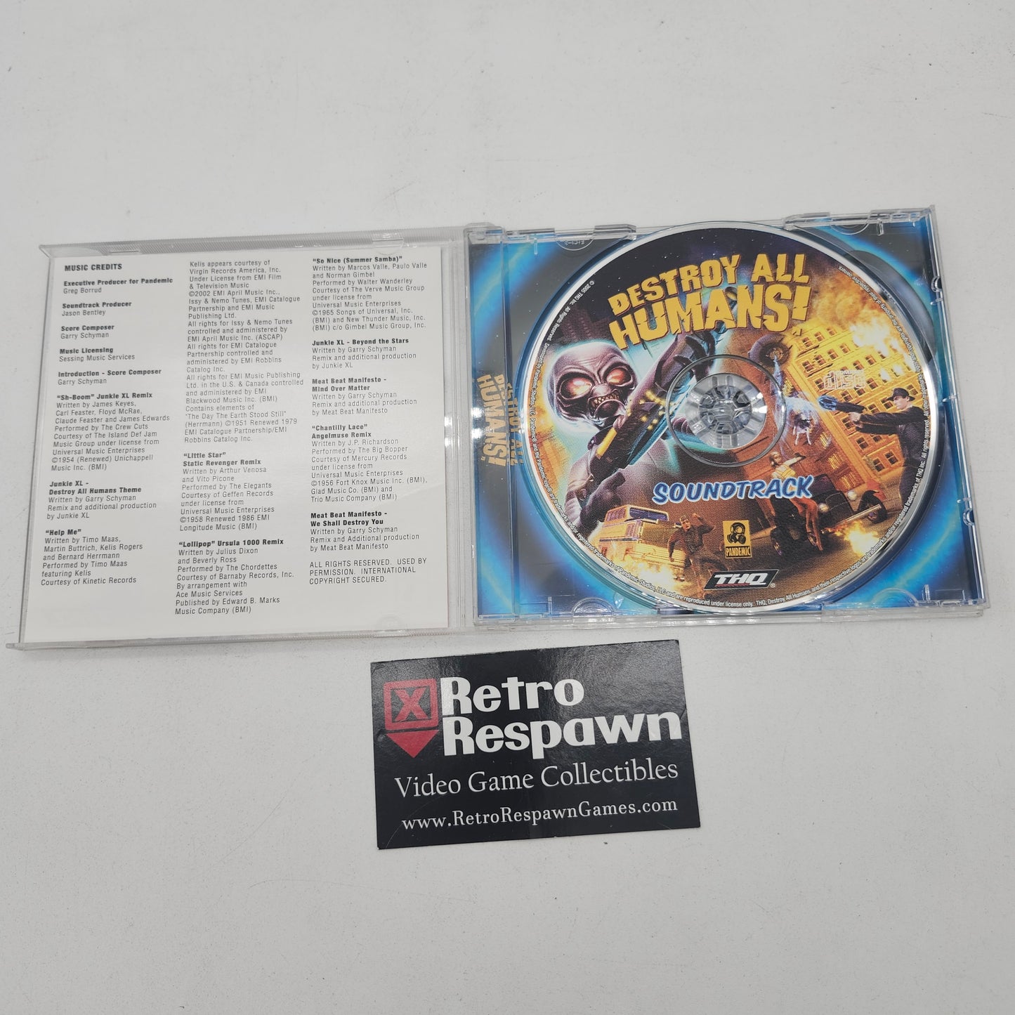 Destroy All Humans! Soundtrack - CD (Complete)