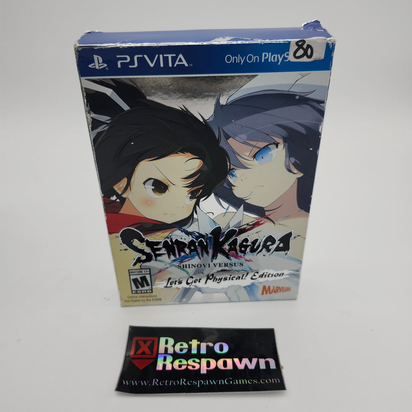 Senran Kagura Shinovi Versus [Let's Get Physical Edition] - Playstation Vita (Complete)