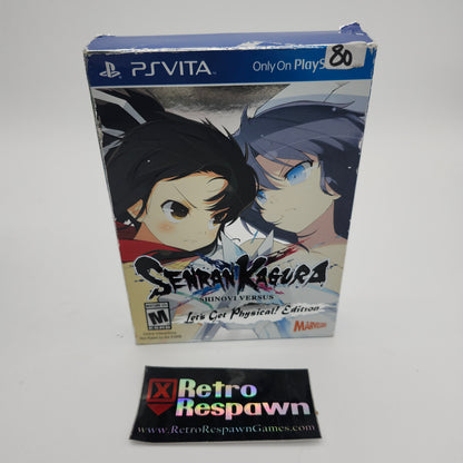 Senran Kagura Shinovi Versus [Let's Get Physical Edition] - Playstation Vita (Complete)