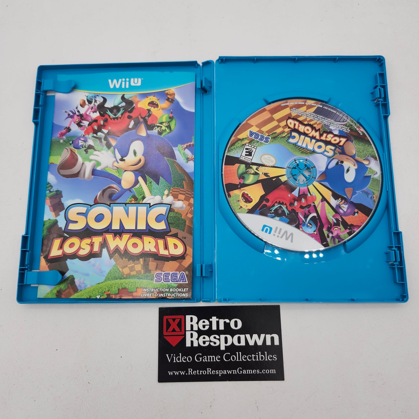 Sonic Lost World - Wii U (Complete)