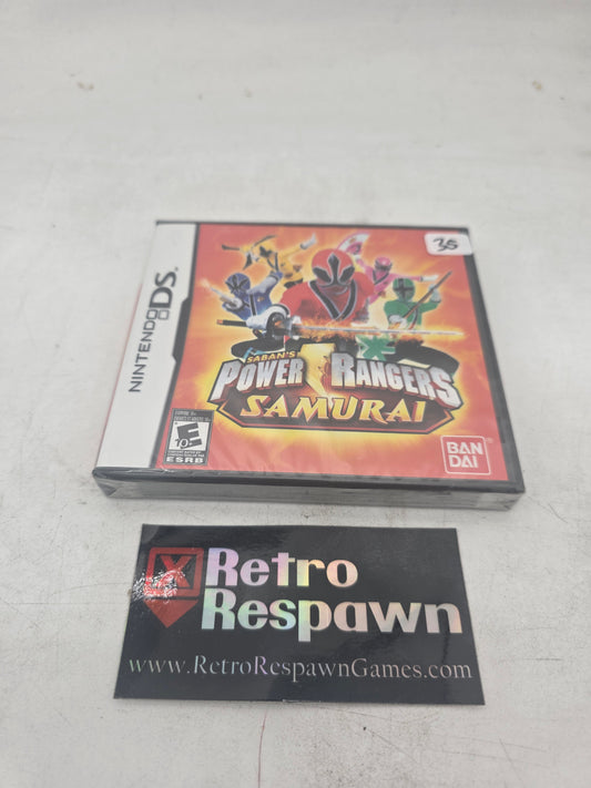 Power Rangers Samurai - Nintendo DS (Sealed)
