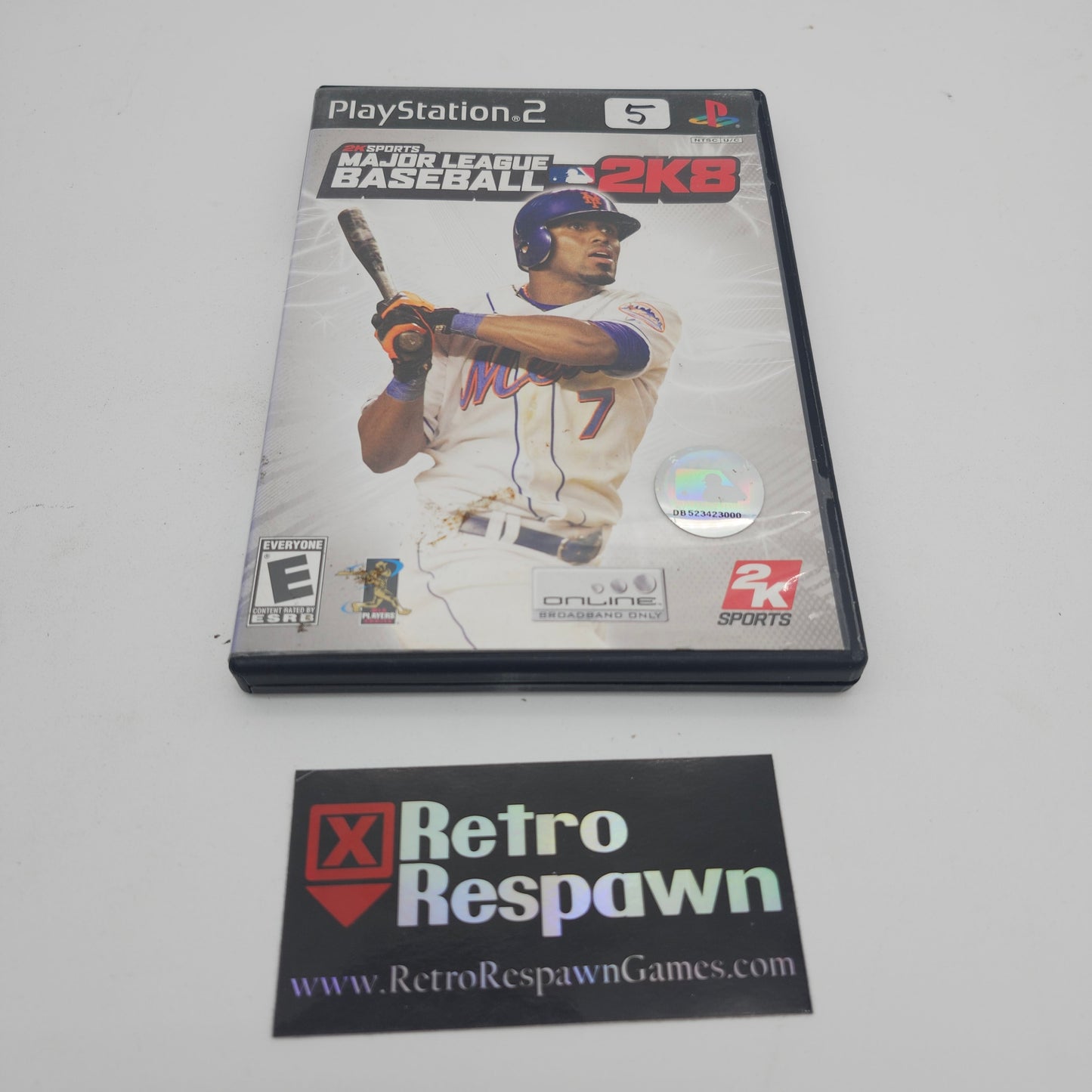 Major League Baseball 2K8 - Playstation 2 (Complete)