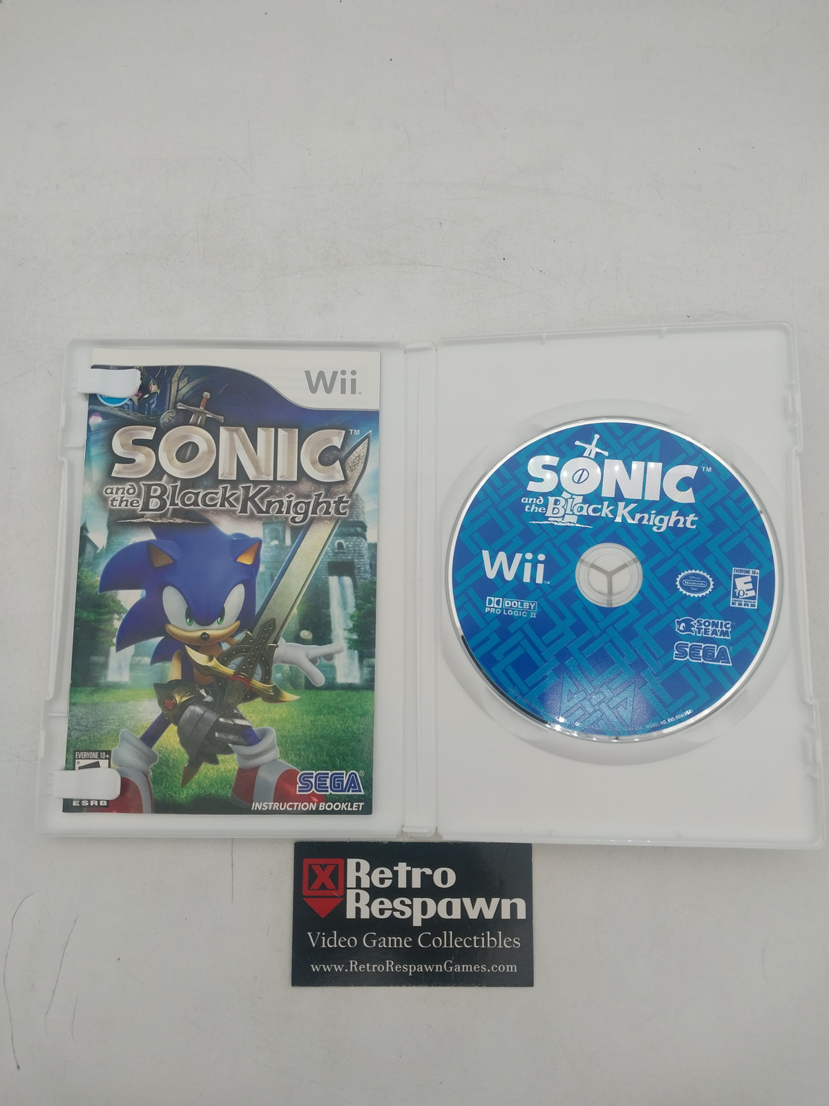 Sonic and the Black Knight - Wii (Complete)