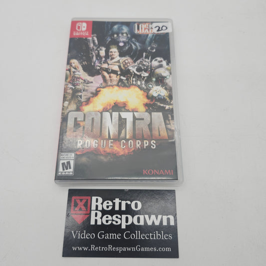 Contra Rogue Corps - Nintendo Switch (Complete)