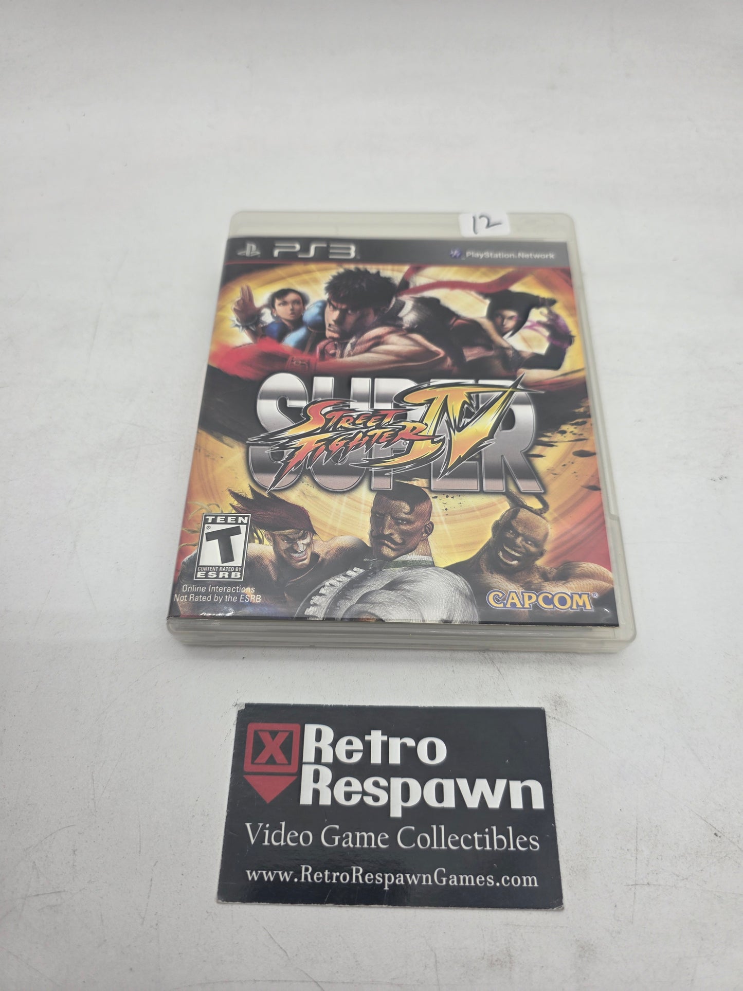 Super Street Fighter IV - Playstation 3 (Complete)