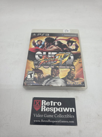 Super Street Fighter IV - Playstation 3 (Complete)
