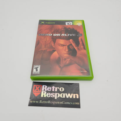 Dead or Alive 3 - Xbox (Complete)