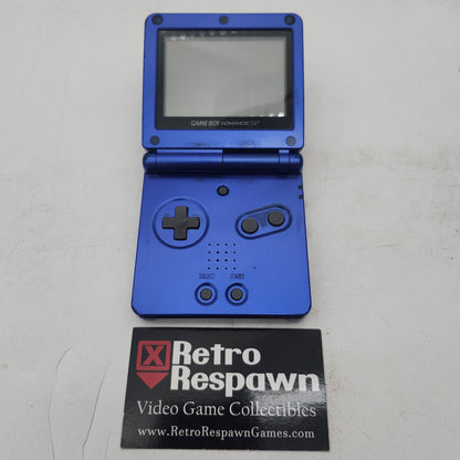 Blue Gameboy Advance SP - GameBoy Advance (Console + Charger)