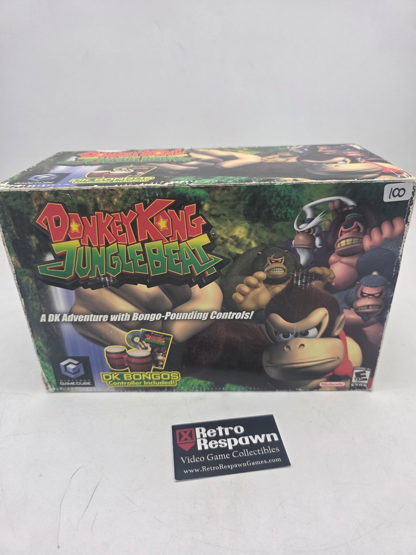 Donkey Kong Jungle Beat [Bongos Bundle] - Gamecube (Complete)
