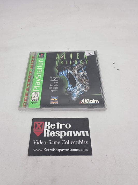 Alien Trilogy [Greatest Hits] - Playstation (Complete)