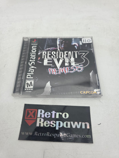 Resident Evil 3 Nemesis - Playstation (Complete)