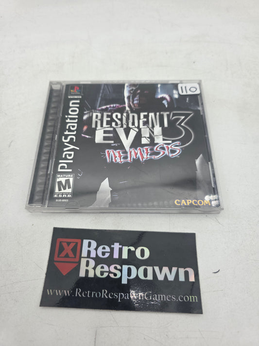 Resident Evil 3 Nemesis - Playstation (Complete)