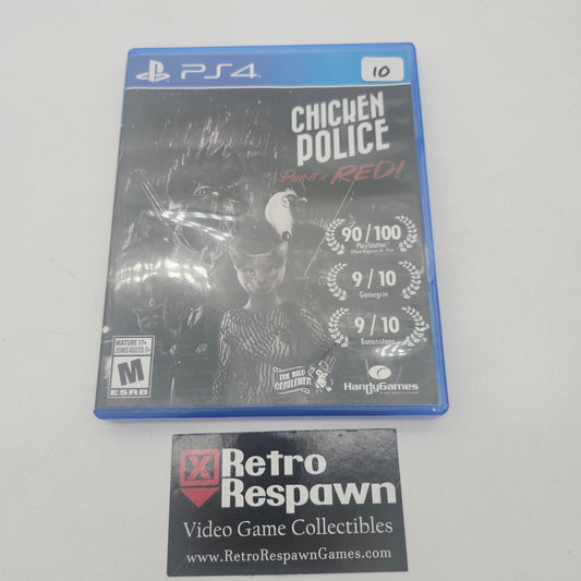 Chicken Police: Paint It Red - Playstation 4 (Complete)