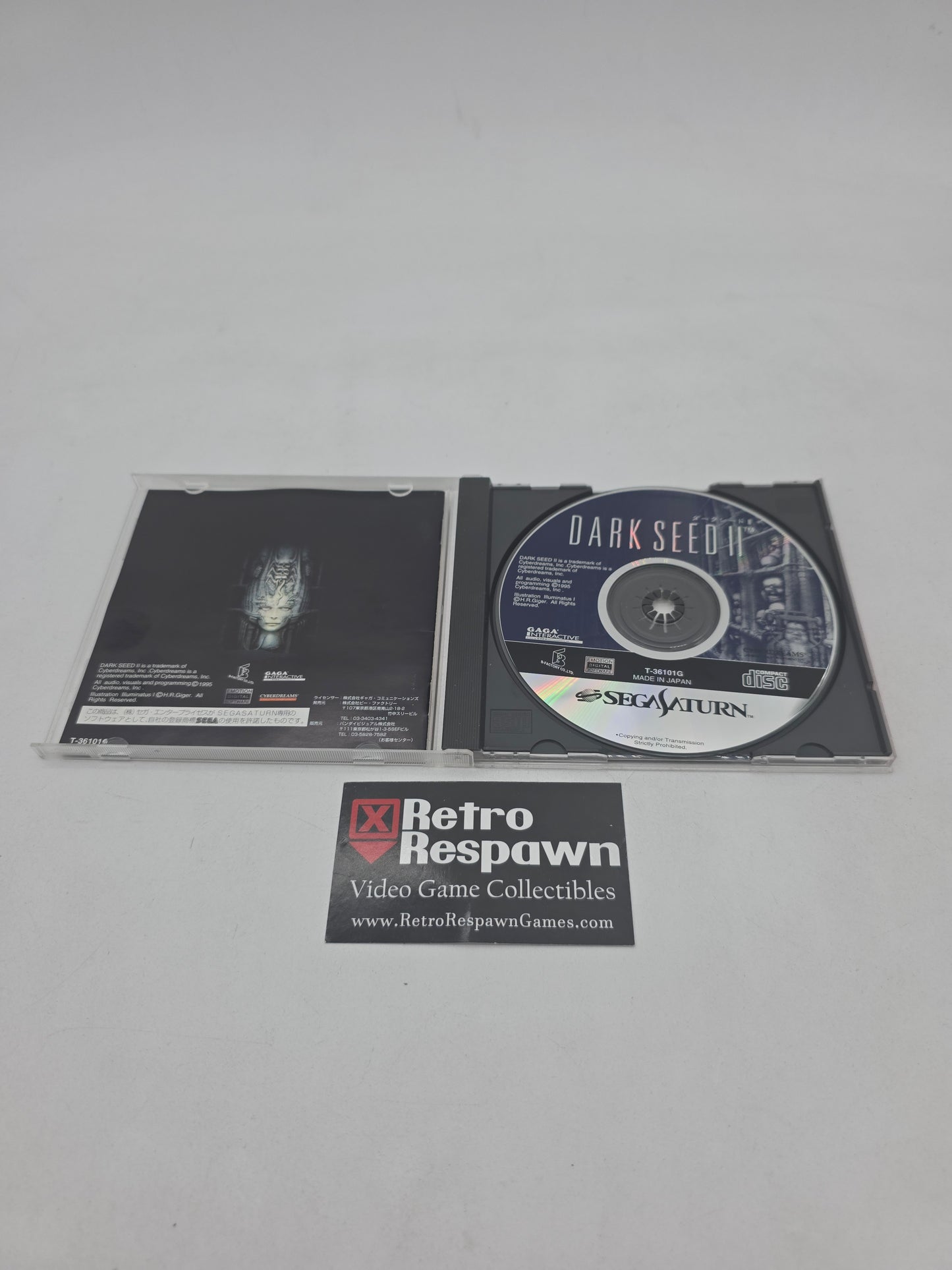 Dark Seed II - JP Sega Saturn (Complete)