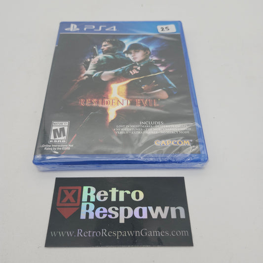 Resident Evil 5 - Playstation 4 (New)