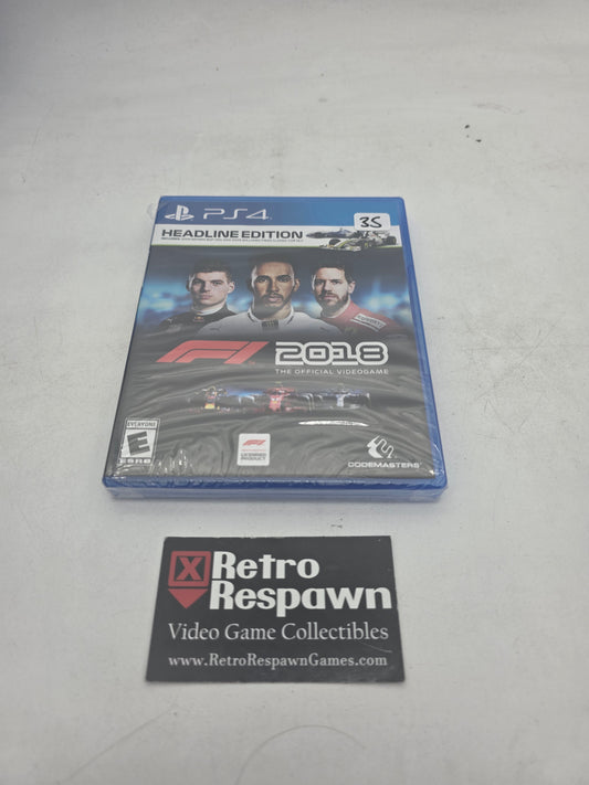 F1 2018 - Playstation 4 (Sealed)