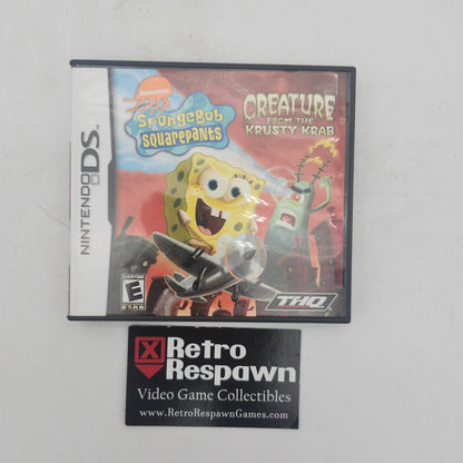 SpongeBob SquarePants Creature from Krusty Krab - Nintendo DS (Complete)