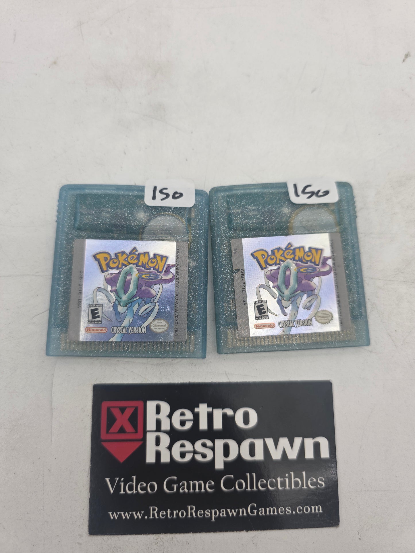 Pokemon Crystal [BOARD REPLACEMENT REAL CHIPS/READ DESCRIPTION] - GameBoy Color (Game Only)