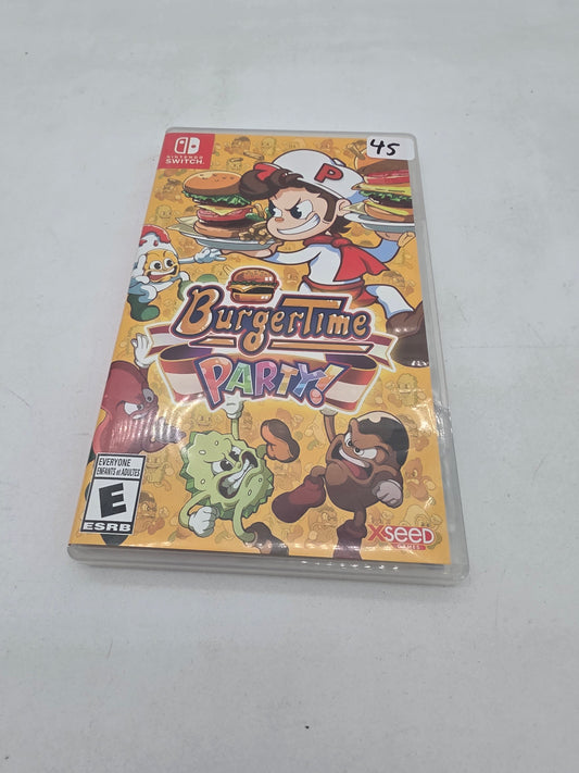 BurgerTime Party - Nintendo Switch (Complete)