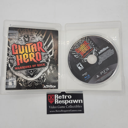 Guitar Hero: Warriors of Rock - Playstation 3 (Complete)