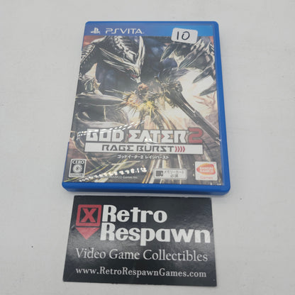 God Eater 2: Rage Burst - JP Playstation Vita (Complete)
