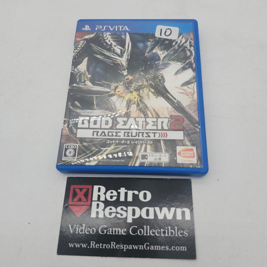 God Eater 2: Rage Burst - JP Playstation Vita (Complete)